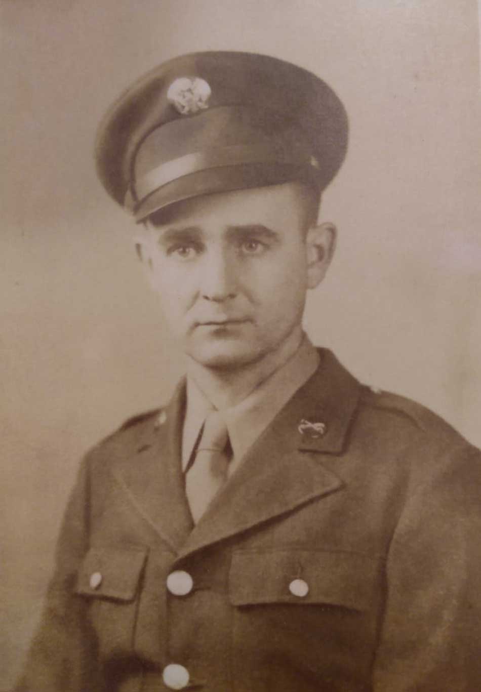 Hayes Wellborn, Specialist 5 , Army, stationed in Trinidad, 1945. Photo courtesy of Beatrice Wellborn, Stony Fork Community.