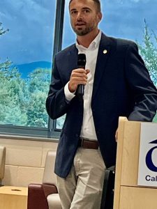 Braxton Eggers, Chair of the Watauga County Commission