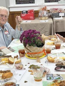 Patriarch Clint Cornett attended with five generations of his family from the Bethel community.