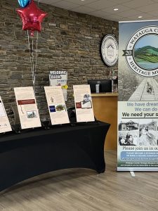 A Pop-Up Museum display curated by J.P. Greene
